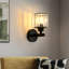 Adja Crystal Flush Mounted Sconce