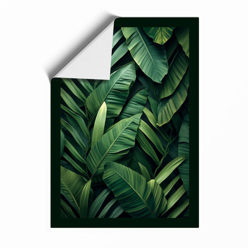 Jungle Canopy Tropical - Framed Print, Unframed, A1 - 84.1 x 59.4 cm