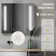 650 X 700mm Bathroom Mirror Cabinet with LED, Adjustable Shelf, White