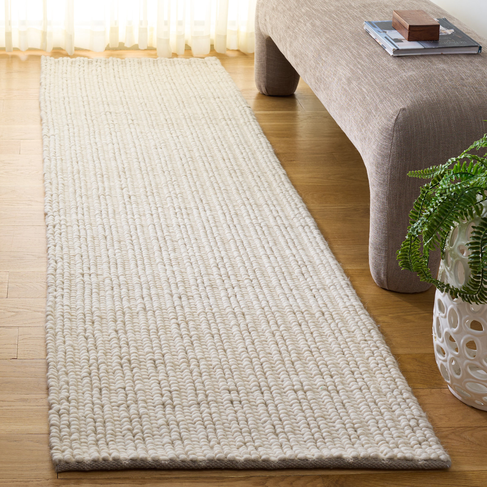 Hand-Woven Performance Rug, Runner 2'3" x 8'