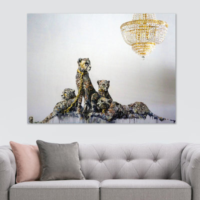 Cheetah - Leopard - Wrapped Canvas Print