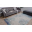 Tapis abstrait beige / bleu-69787266