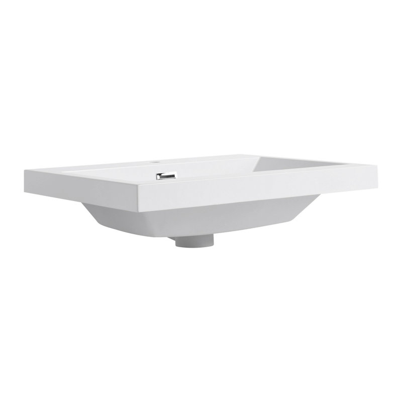 Lavabo de salle de bain en résine