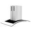 30" 400 CFM Convertible Island Range Hood in Brushed 430 Stainless Steel