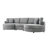 Marlowe 3-Piece Curved Chenille Upholstered Sofa With Plush Cushions, Rounded Arms, And Sculptural Silhouette-115662927