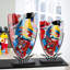 Carmelite Handmade Glass Floor Vase