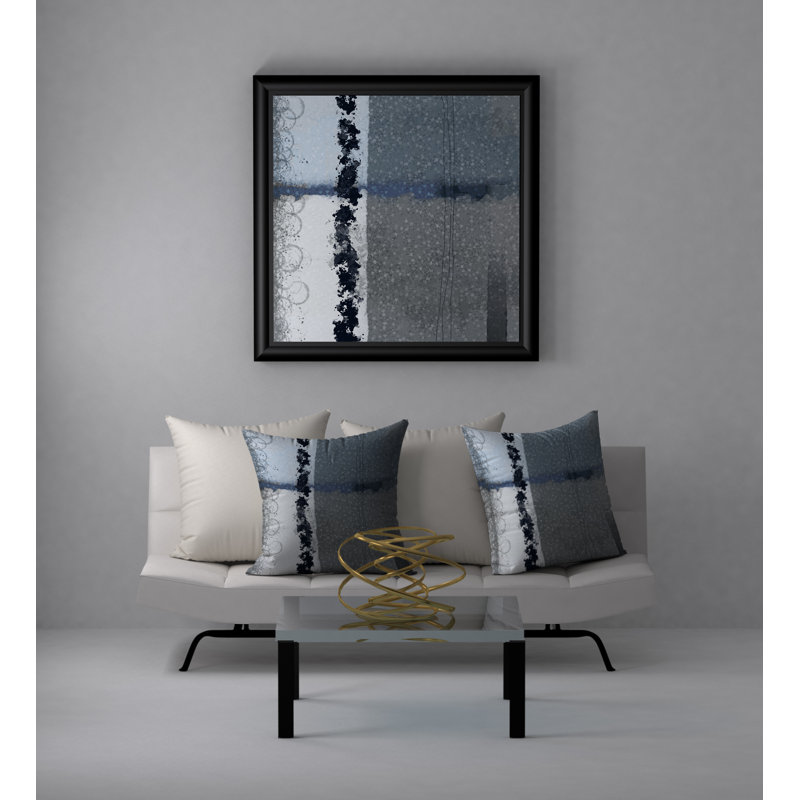 Reversible Throw Pillow, 24" x 24"