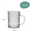 Zoha 360ml Premium Glass Drinking Glass Set