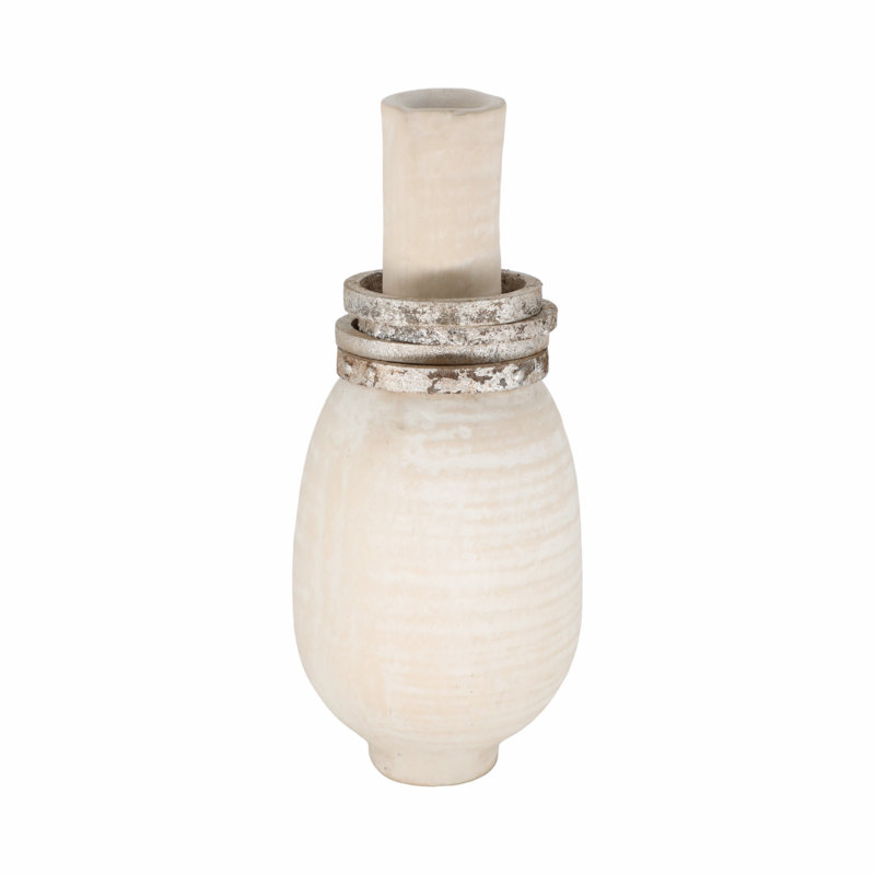 Ceramic/Porcelain Table Vase, 13"