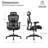Ergonomic Office Chair, Tilt Lock Mesh Task Chair with Lumbar support-28419863