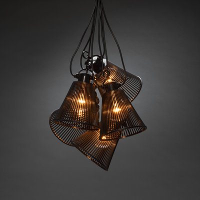 10M LED 10 - Bulb Shaded String Light Add on Set