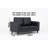 Absarokee 2 Seater Sofa Faux Leather