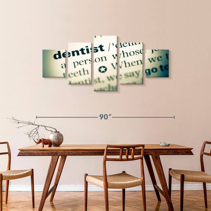 Dentiste, H 36 po x l 80 po
