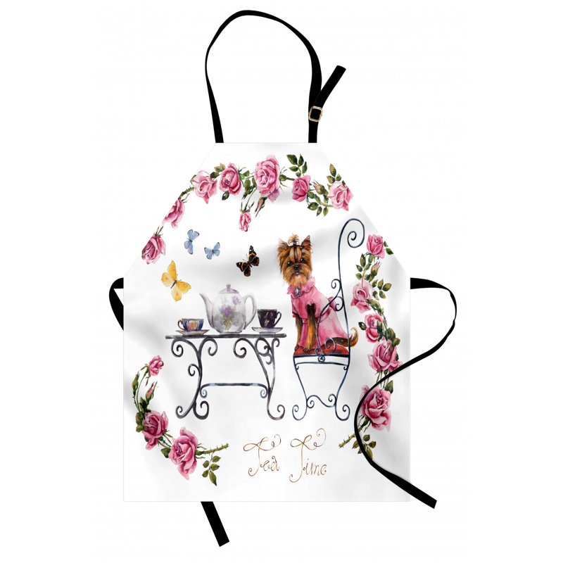 Floral Bib Apron