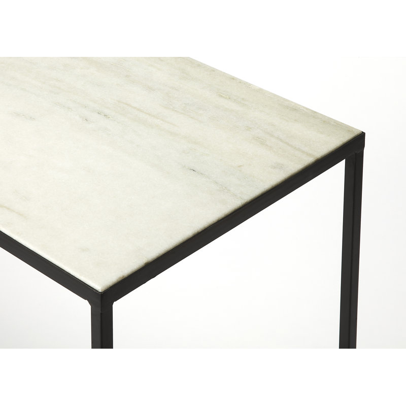Brickerville 110cm Marble Top Console Table