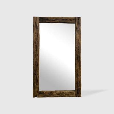 Rectangle Solid Wood Full Length Mirror