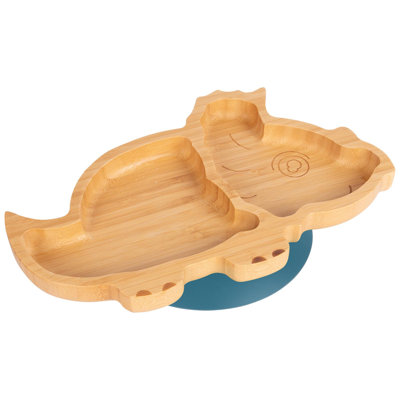 Tiny Dining - Dinosaur Bamboo Suction Plate