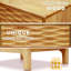Table de chevet 2 tiroirs en bois massif Elara-818452189