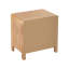 Table de chevet 2 tiroirs Manish Rustic Farmhouse-49179210