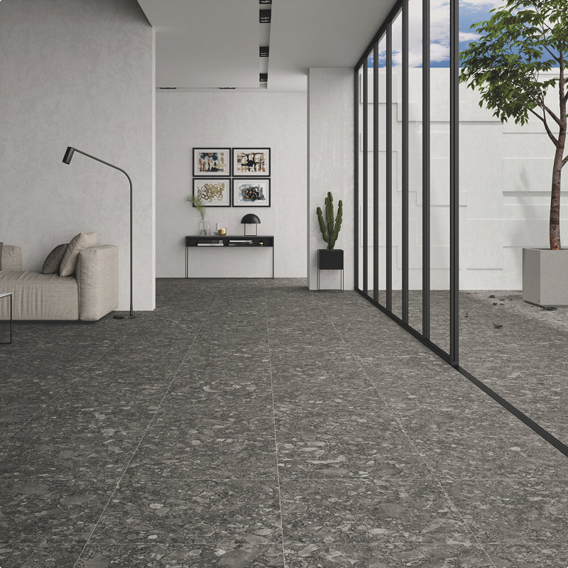 Ceppo 24 po x 24 po, Gris foncé