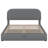 Teddy Fleece Upholstered Platform Bed with Hydraulic Storage System-101489733-101489734