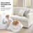 Lucie 84"W Slipcovered Sofa-369811508