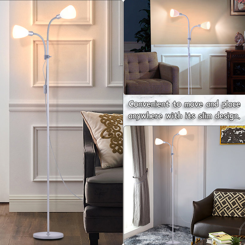 180cm Silver Tree Floor Lamp