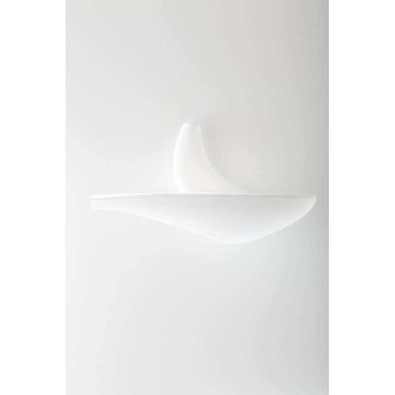 Deshawn LED Flush Mounted Sconce, White