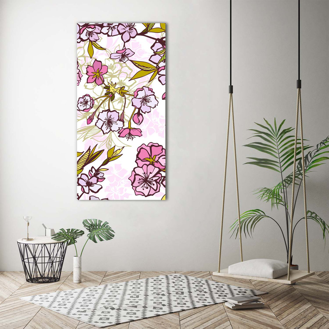 Cherry Blossoms - Wrapped Canvas Print
