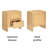 Dunnam Solid Wood Nightstand with 2 Drawers