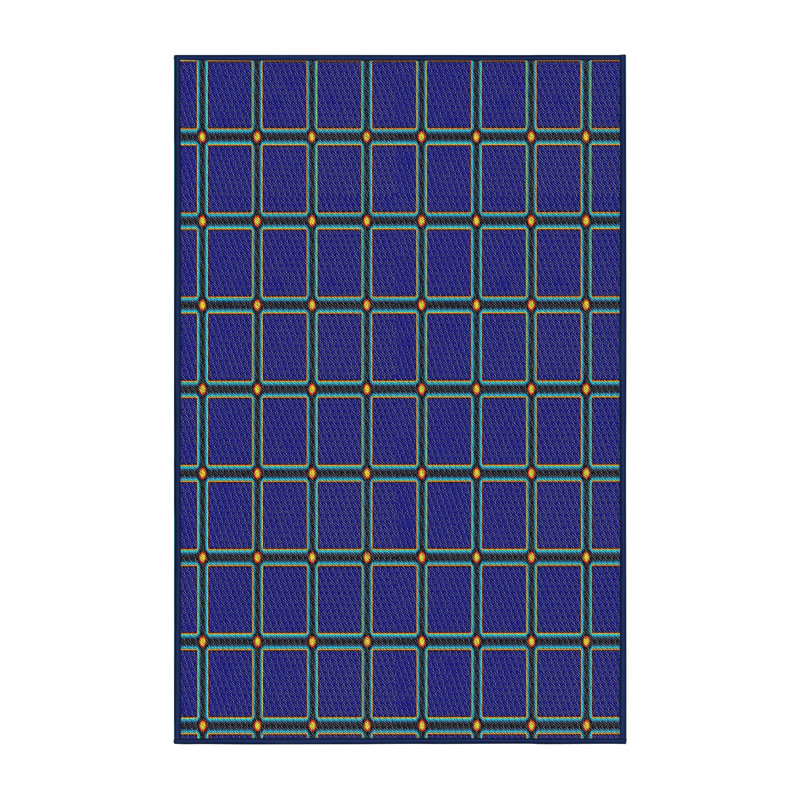 Tapis décoratif géométrique schreffler, Rectangle 5 pi x 7 pi