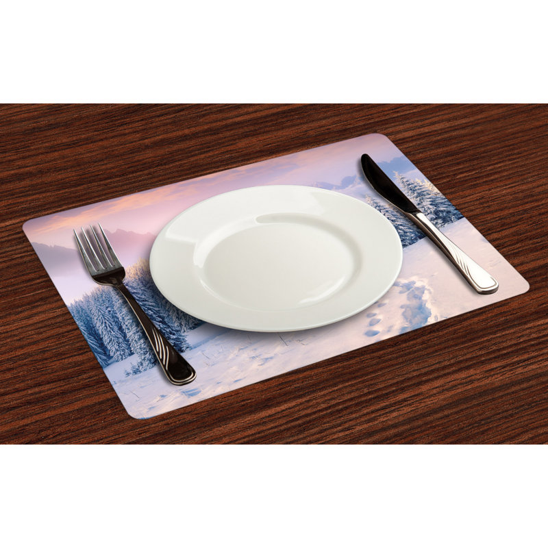 Polyester Animals/Nature Rectangle Placemat