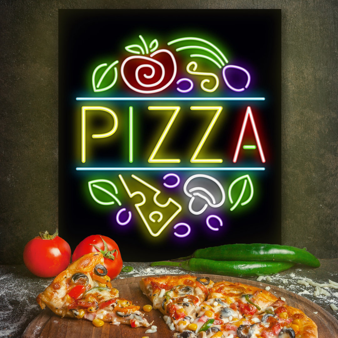 Pizza 60cm LED Novelty Neon Sign