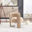 Chaise d'appoint avec pieds en bois robustes-129543158