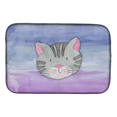 Tapis de séchage pour aquarelle chat facial