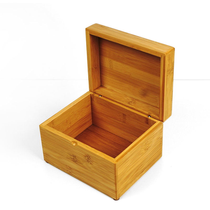 RSVP International Solid Wood Bin