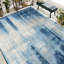 High-Quality Hand-Knotted Blue And Light Blue Area Rug-221245339