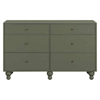 Astre 6-Drawer Wide Assembled Dresser (54") by Nate Berkus