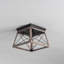 Demetrious 1-Light 25cm Flush Mount-1134873007