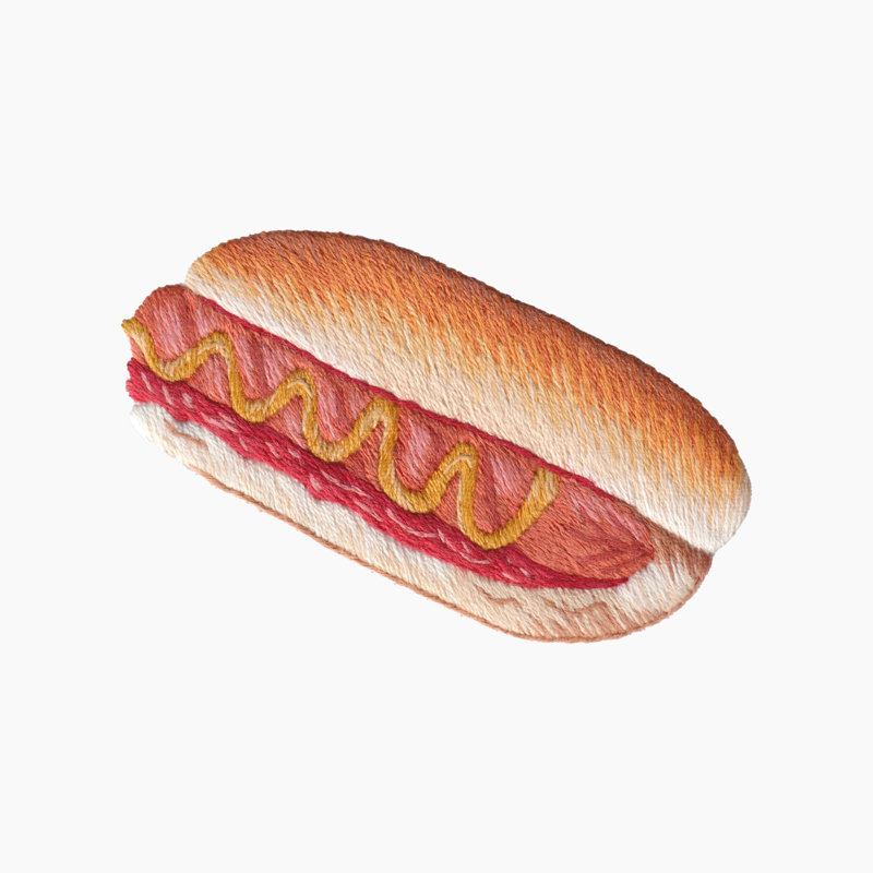 Hot Dog Towel