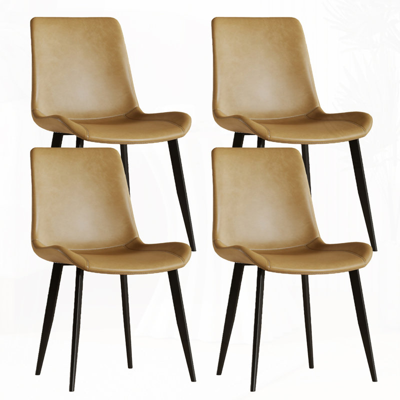 Chaise en polyuréthane, Brun