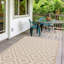 Ecology Collection Geometric Indoor / Outdoor Area Rug-1421390907