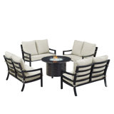 Ferriter Outdoor 7 - Piece Conversation Set
