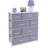 Sorbus 8 Drawers Dresser with Steel Frame and Wood Top-1147609706