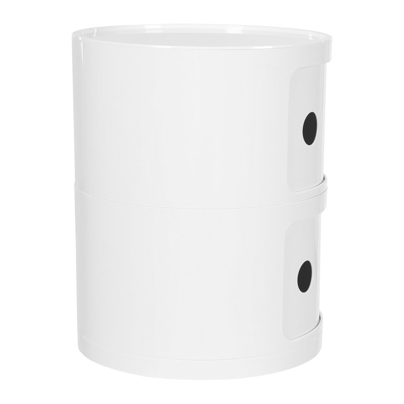 Judyann 2 Drawer Storage Drawer, White