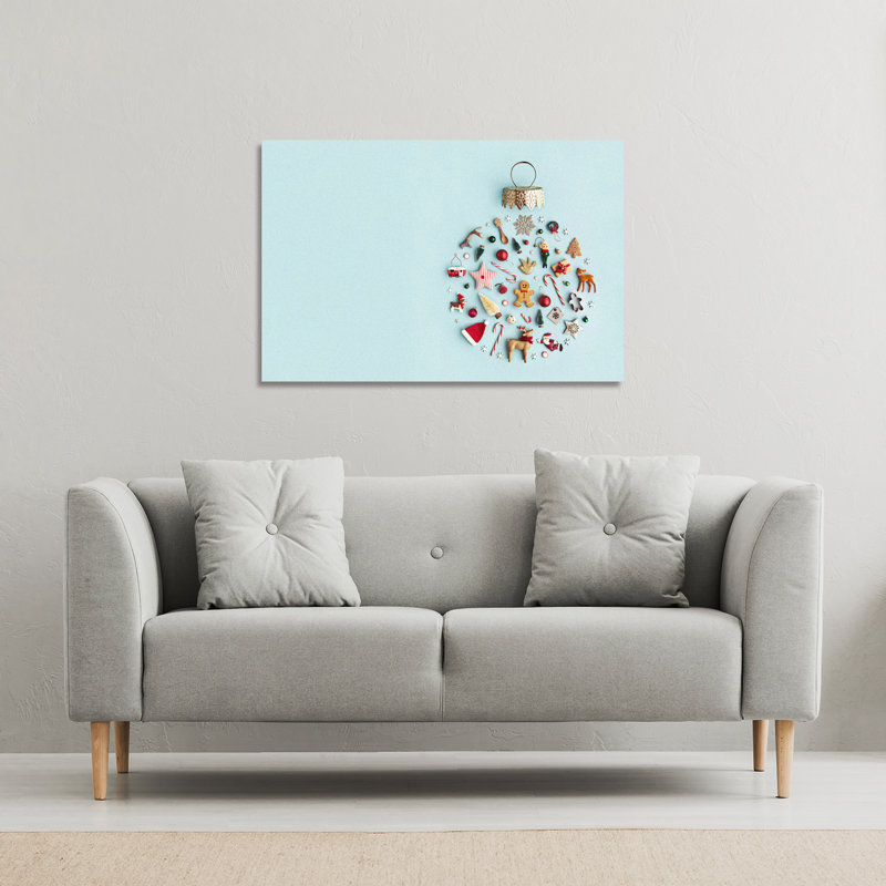 Christmas Holidays - Wrapped Canvas Print, 114cm H x 114cm W