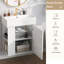 Meuble-lavabo simple l 21,6 po x P 12,19 po x H 26,38 po
