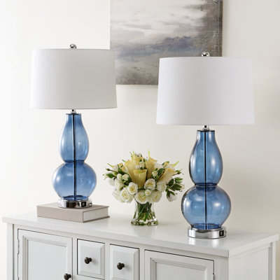 Vesel Glass USB Table Lamp