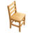 Hysell Kids Wood Desk Or Activity Chair Chair and Ottoman-790722750-790723398