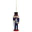 Ensemble de 4 figurines de Noël The Nutcracker Suite - 5,25 po - rouge et bleu